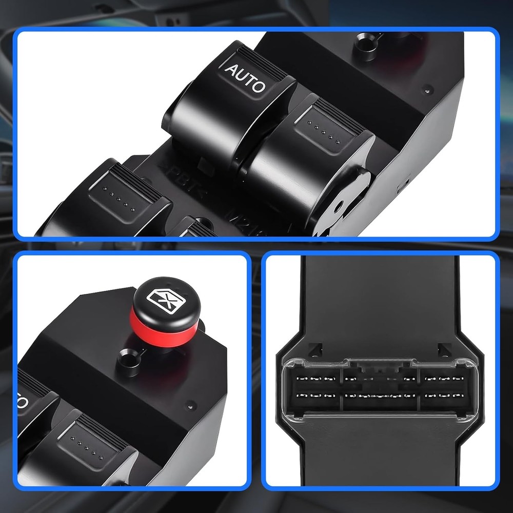 Master Power Window Switch Front Driver Side Compatible with Honda Civic 2001-20