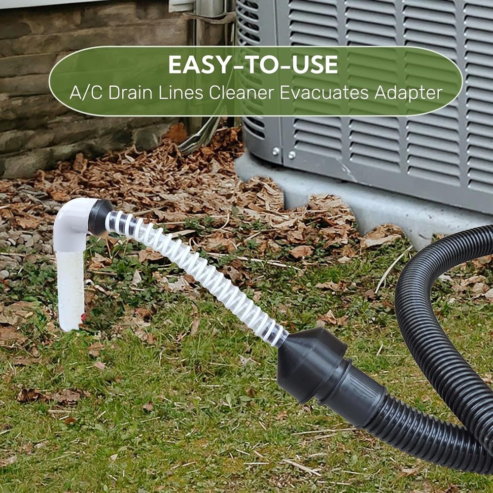 Versatile AC Drain Lines Cleaner Tool for Wet Vac - Easy & Efficient Maintenance