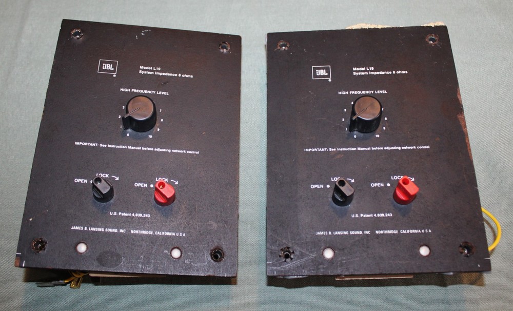 2 JBL L19 Crossovers Working condition