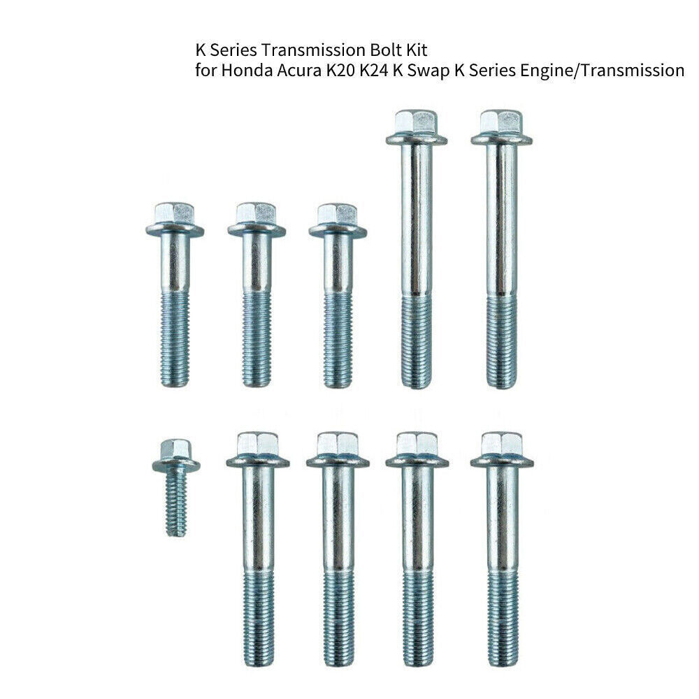 Transmission Bolt Kit for Honda Acura Swap Civic TSX RSX K20 K24 K-Series NEW