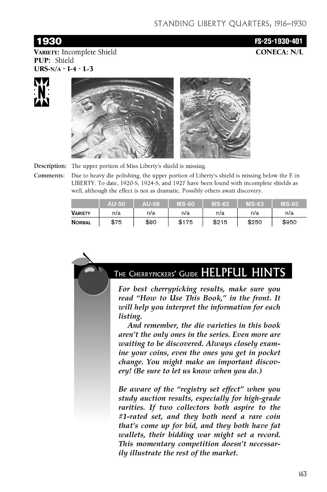 Cherrypickers Guide to Rare Die Varieties of US Coins Vol.2, 6th Ed - Whitman