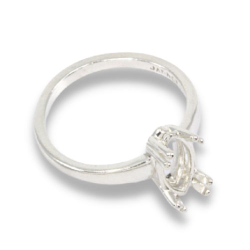Marquise Double Prong Pre-notched Ring Mounting