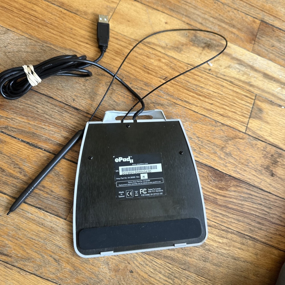 ePadLink ePad II Signature Pad LCD USB Electronic Signing Capture Device