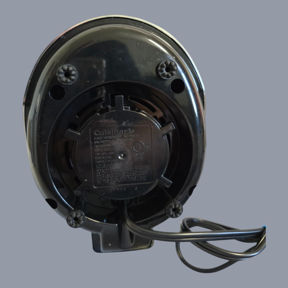 Cuisinart Mini Prep Plus DLC-4CHB Small Food Processor Motor TESTED & WORKING!