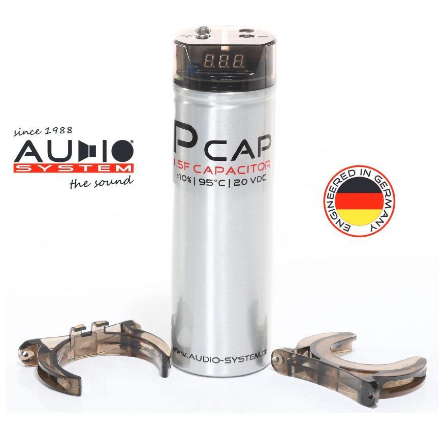 Audio System PCAP EVO Powercap Capacitor 1.5 Farad Buffer Capacitor