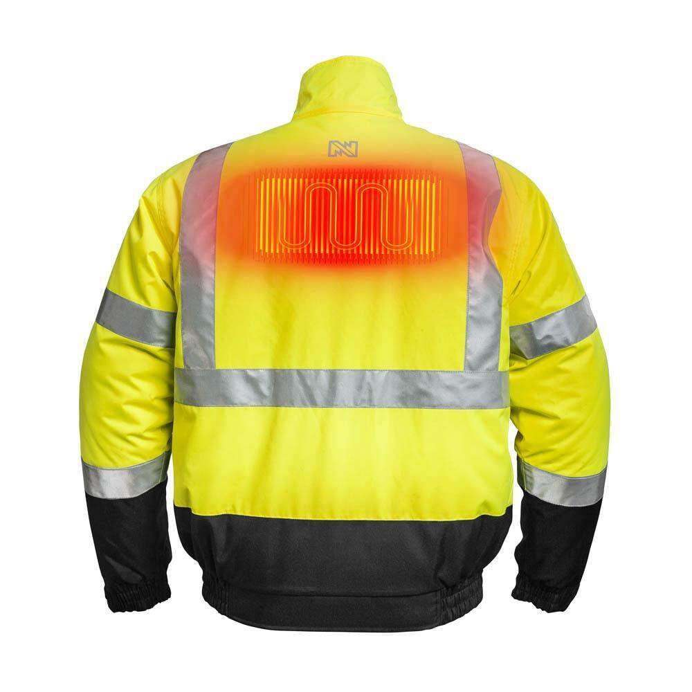 Mobile Warming 7.4V High-Vis Heated Jacket Mens Medium