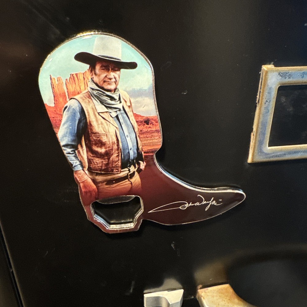 John Wayne Enterprises Magnetic Boot Shaped Can Opener 2017