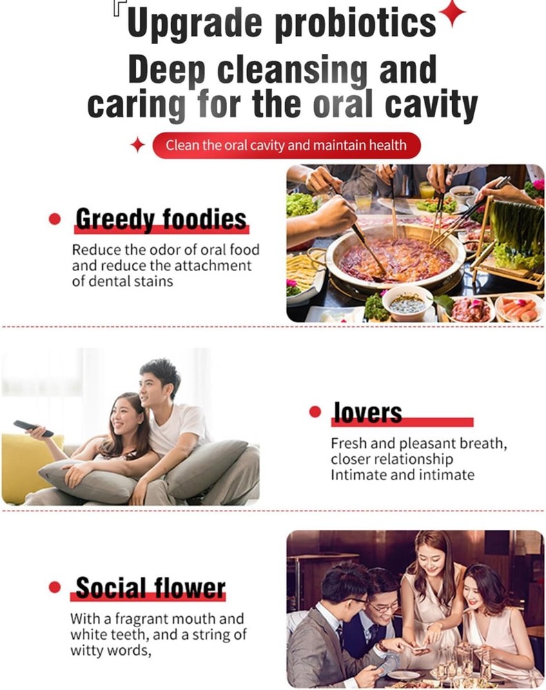 4Pcs Super Probiotic SP-6 Toothpaste, Probiotics Bright White Toothpaste, Sp 6