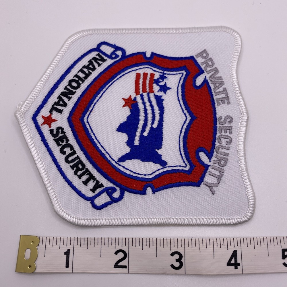 Private Security, National Security Embroidered Patch Crest Emblem Guard ￼