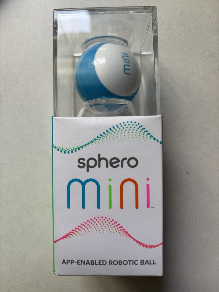 Sphero Mini App Controlled Robot Ball for Kids BLUE - STEM Coding & Games NEW