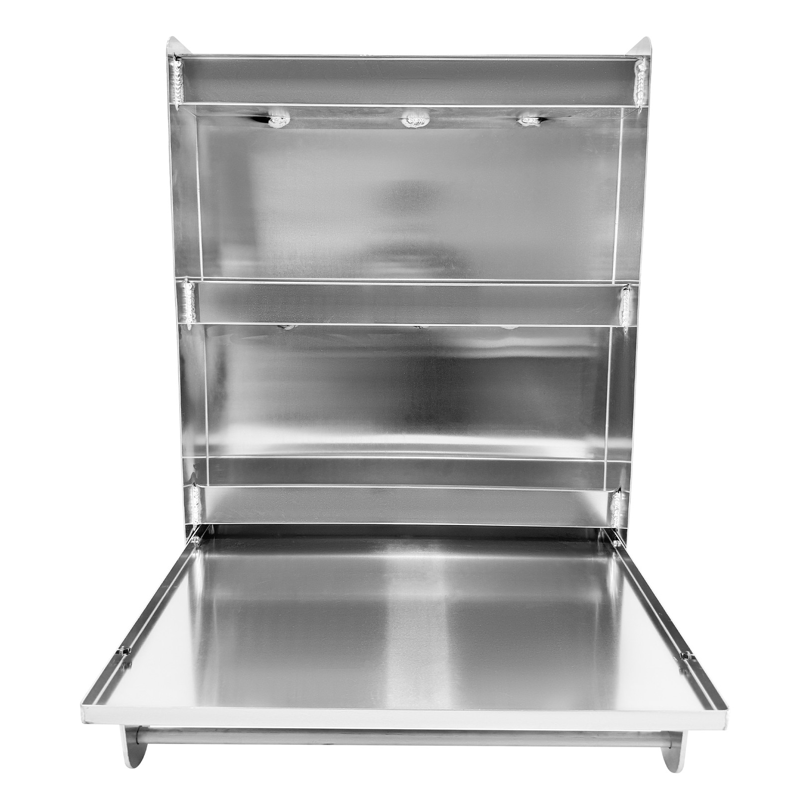 Aluminum Shelves Cabinet Garage Enclosed Trailer Storage Organizer Workstation