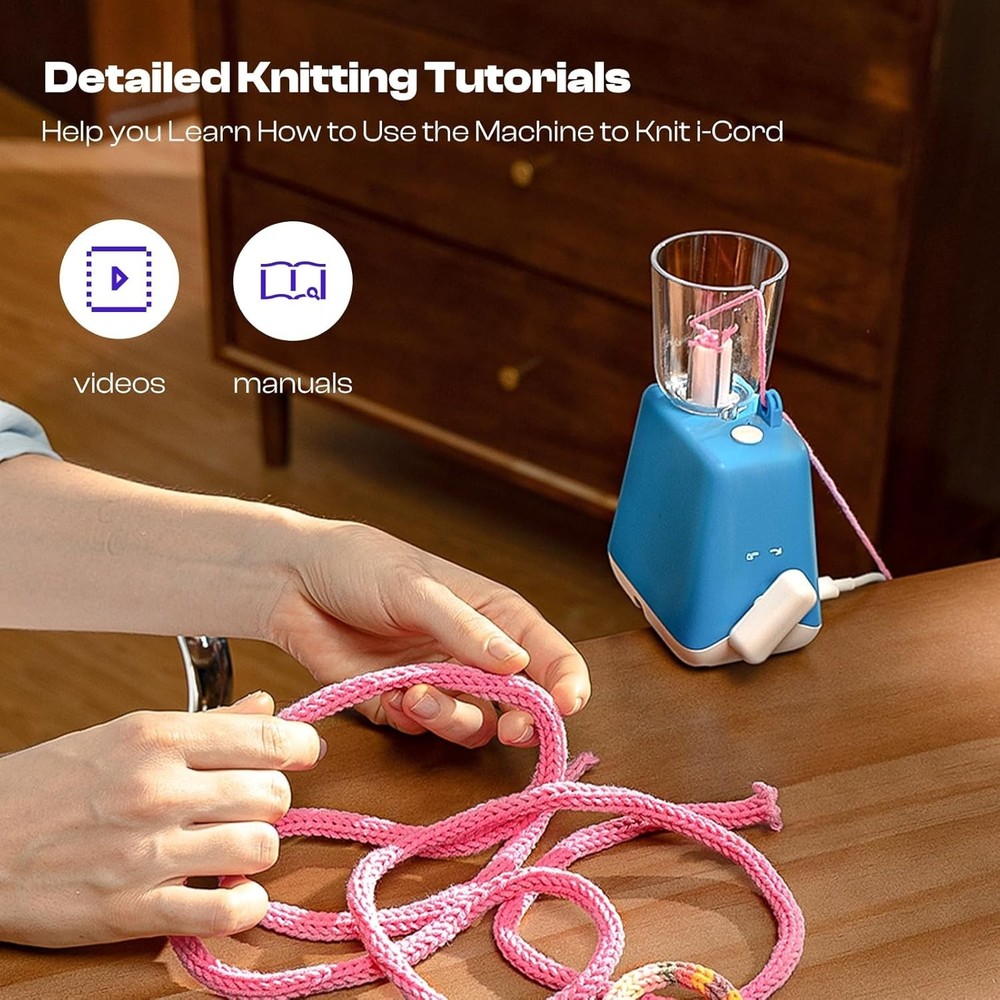 DIY Knitting Machine for Crocheters