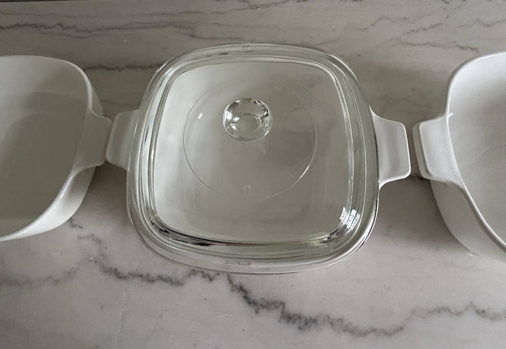 6 Pc Set Vintage Blue Cornflower Baking Casserole Dish Cookware