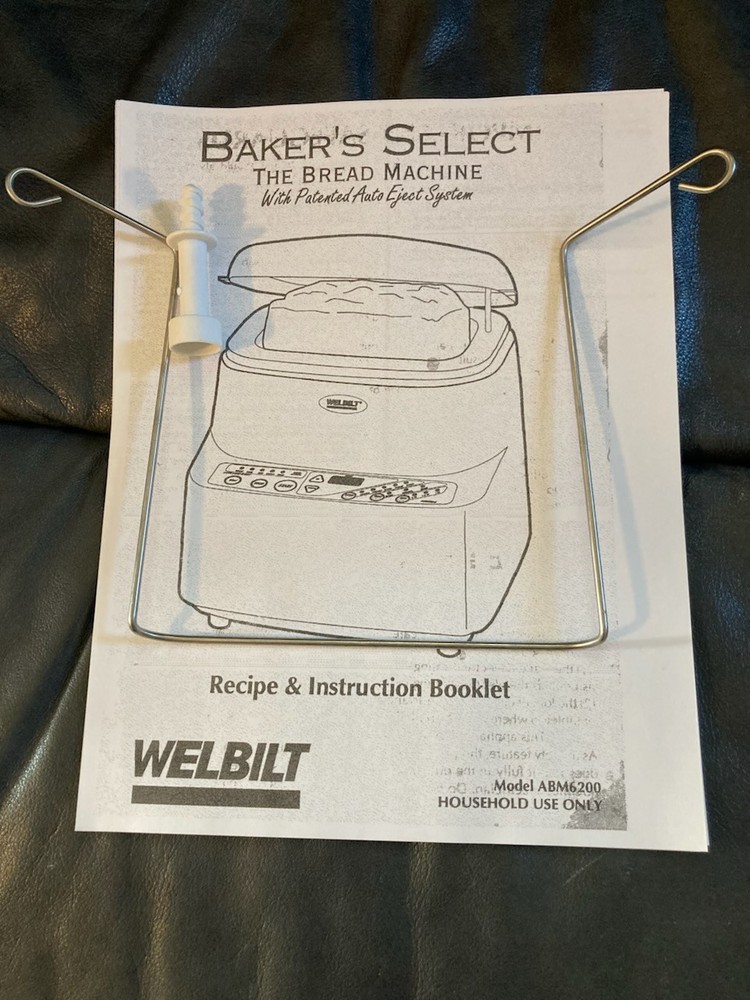 WELBILT BAKER'S SELECT BREAD MACHINE ABM6200