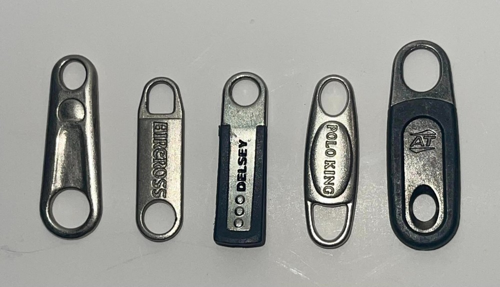 Lot of (5) Luggage Replacement Zipper Pulls