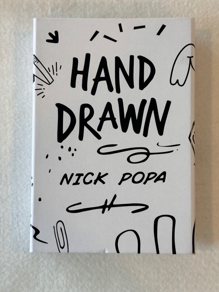 Hand Drawn by Nick Popa - Magic Effect w/ Gimmicks & Online Instructions