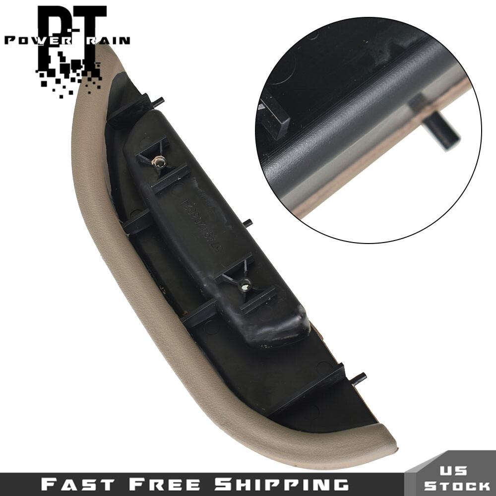 Interior Door Pull Armrest Cover Front Left Driver Tan For 96-02 Chevy GMC Van
