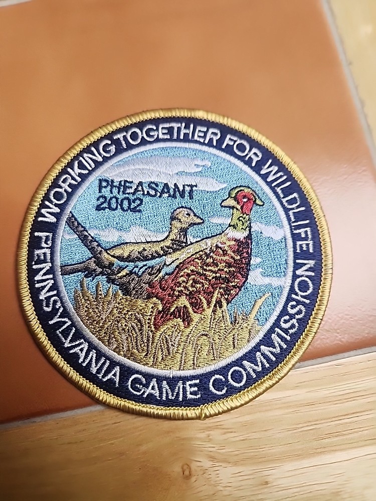 2002 Pheasant Game Commission Working Together For Wildlife Patch