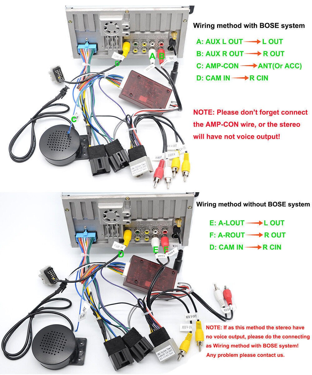 Car Radio Stereo DVD Apple Carplay For Tahoe Yukon Silverado Traverse 2007-2013