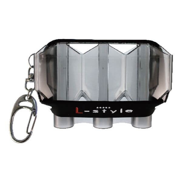 L-style Crystal Clear Black Flight Case