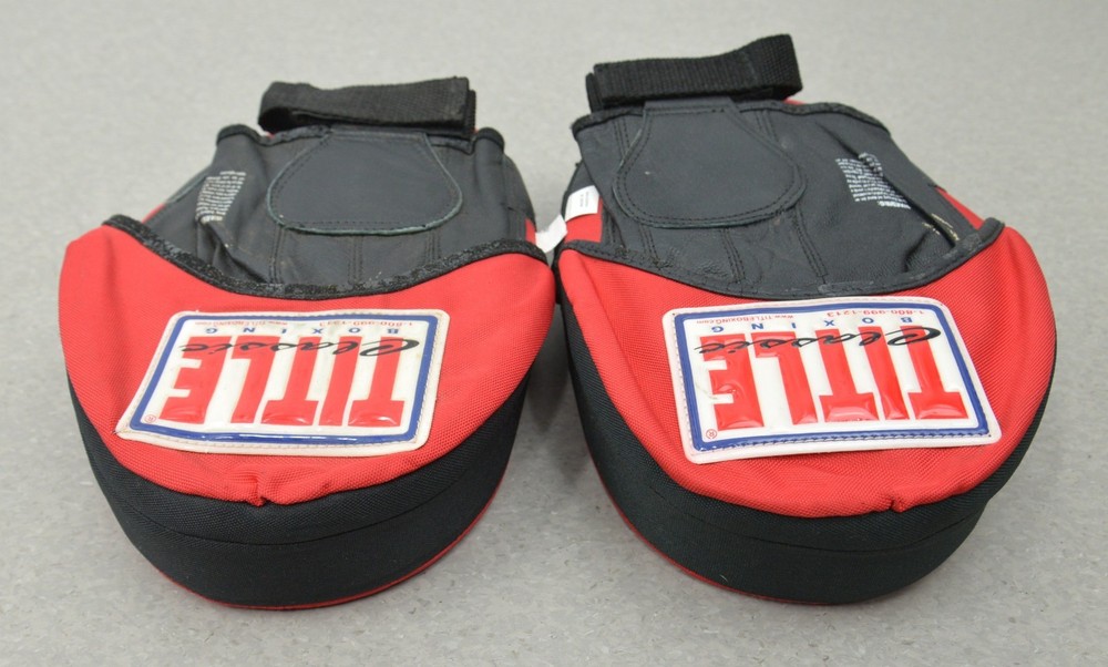 Title Boxing Classic Canvas Charge Punch Mitts