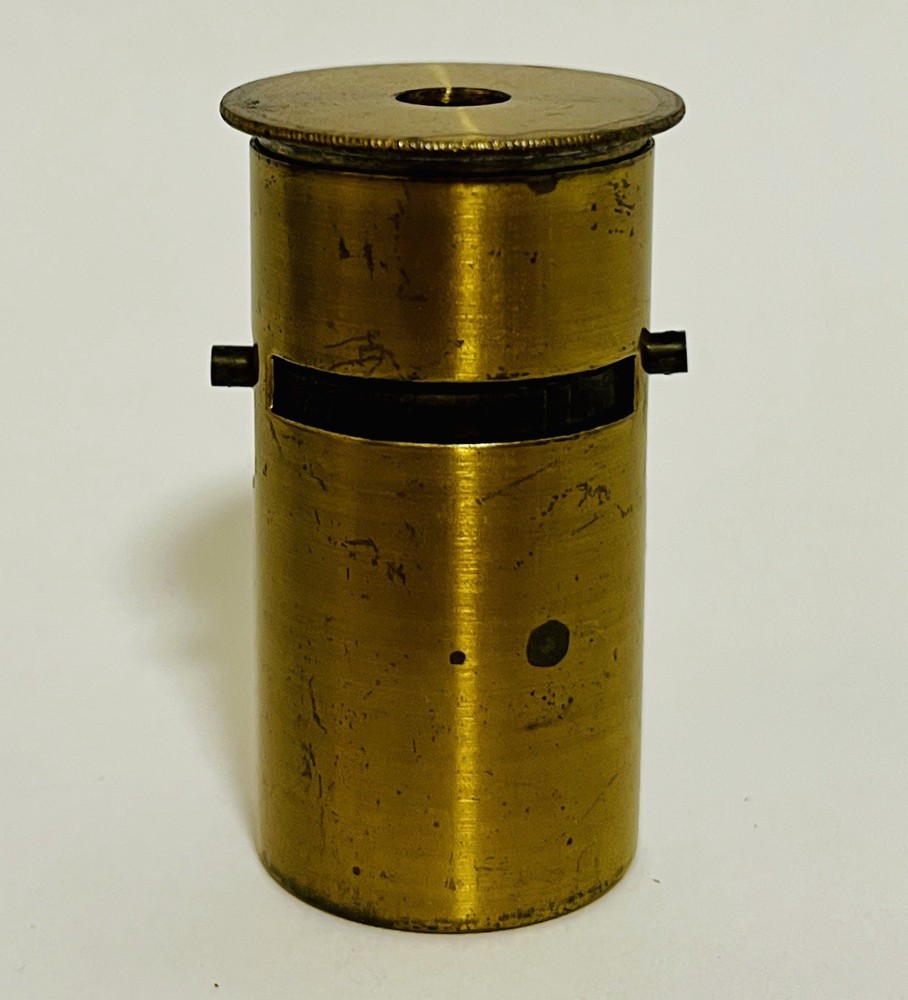 Antique Brass Field Pocket Microscope