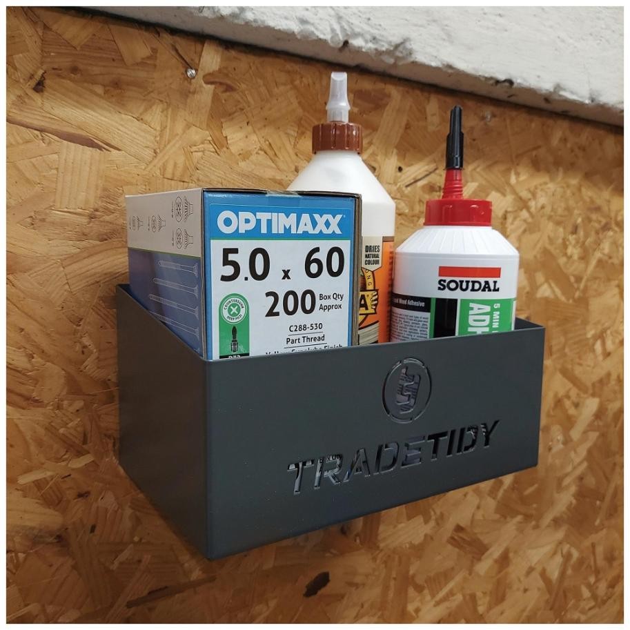 250mm Van & Workshop General Storage Tray, Black - TT-SRTB230