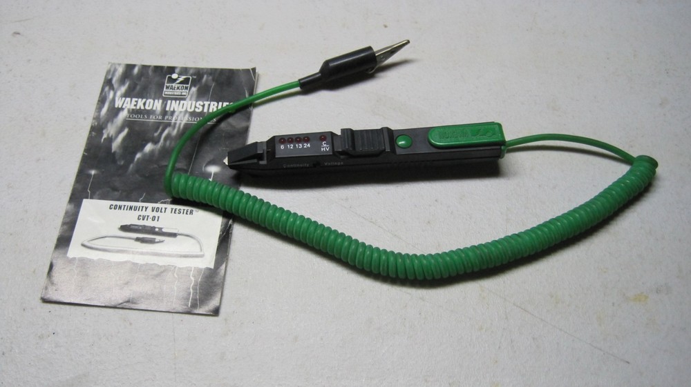 WAEKON INDUSTRIES CONTINUITY VOLT TESTER # CVT-01