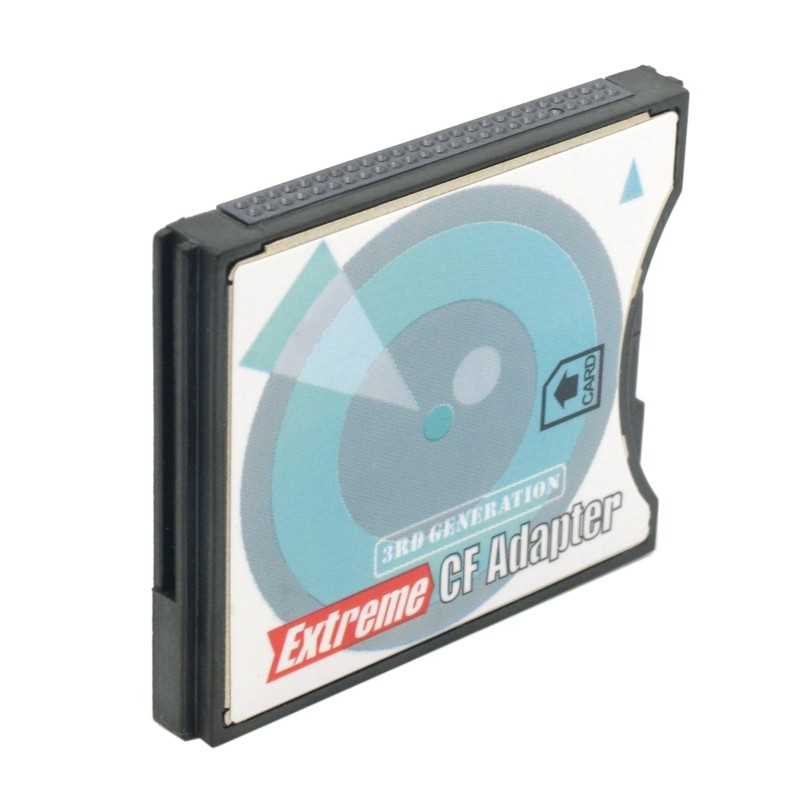 Extreme CF for MMC Adapter to Compact Flash Type II Reader Sleeve for -DSLC P