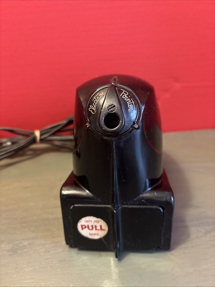 Stile Craft Manufacturers Pencil Sharpener Electro-Pointer Art Deco Machine Age