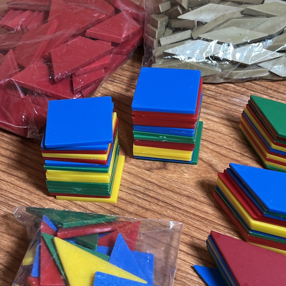 Lot 498 Learning Resources Class Pack Tangrams, Early Math Manipulatives