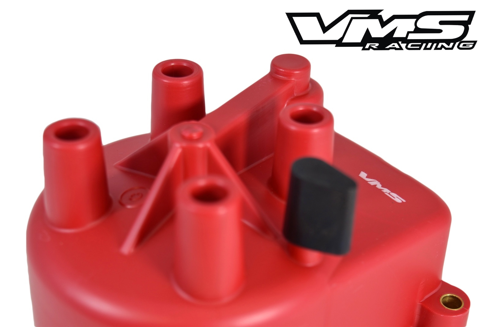 VMS RACING RED OE STYLE DISTRIBUTOR CAP FOR 96-00 HONDA CIVIC D16Y8 EK 1.6L VTEC