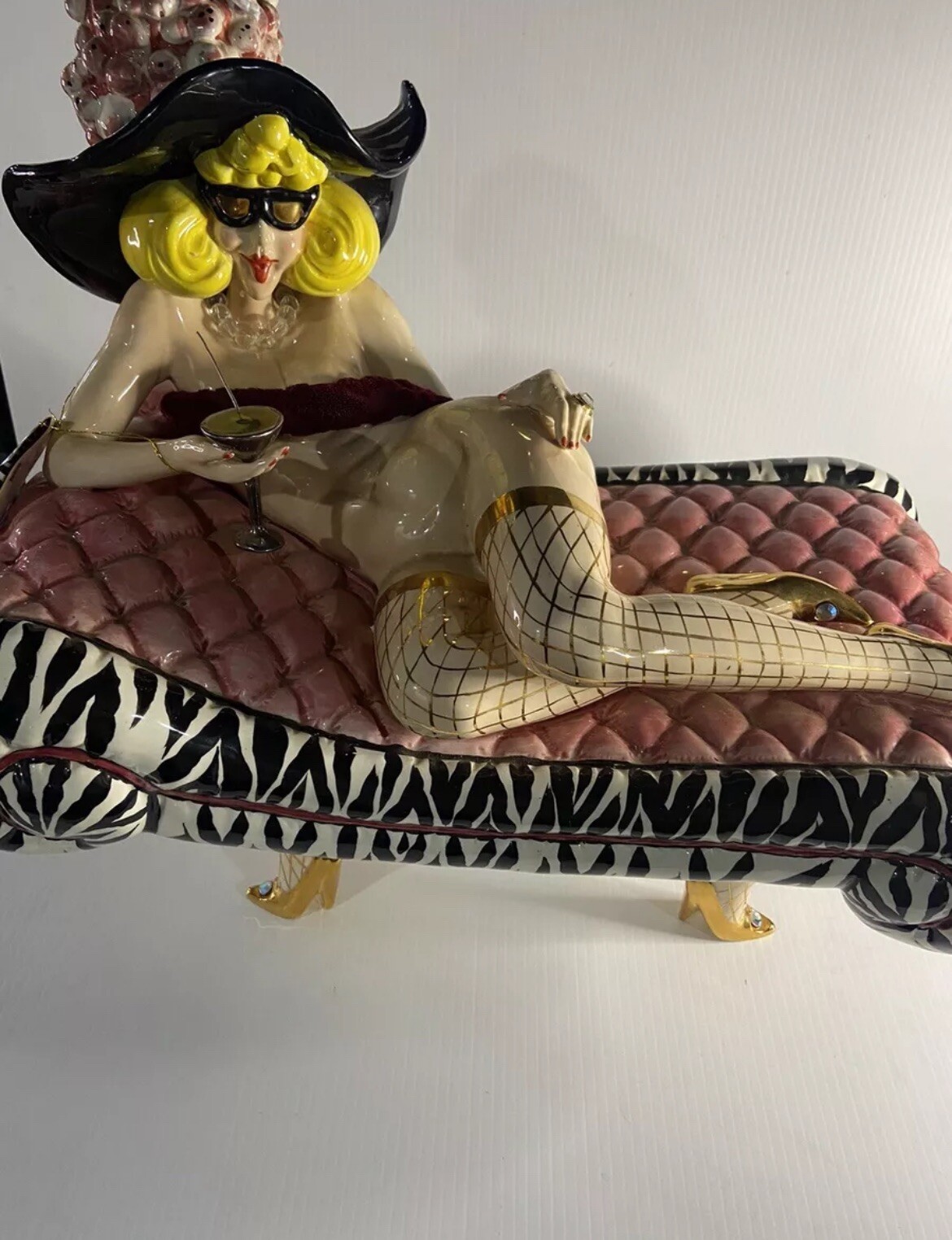 S.W.A.K. Lynda Corneille Gertie on Sofa Character Figurine