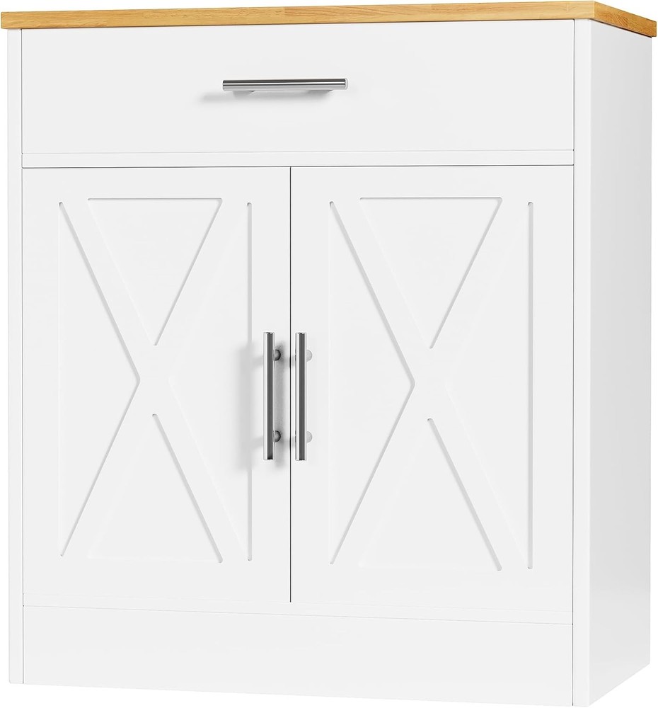 Kitchen Buffet Cabinet Storage W/ Adjustable Shelf Modern Kitchen
