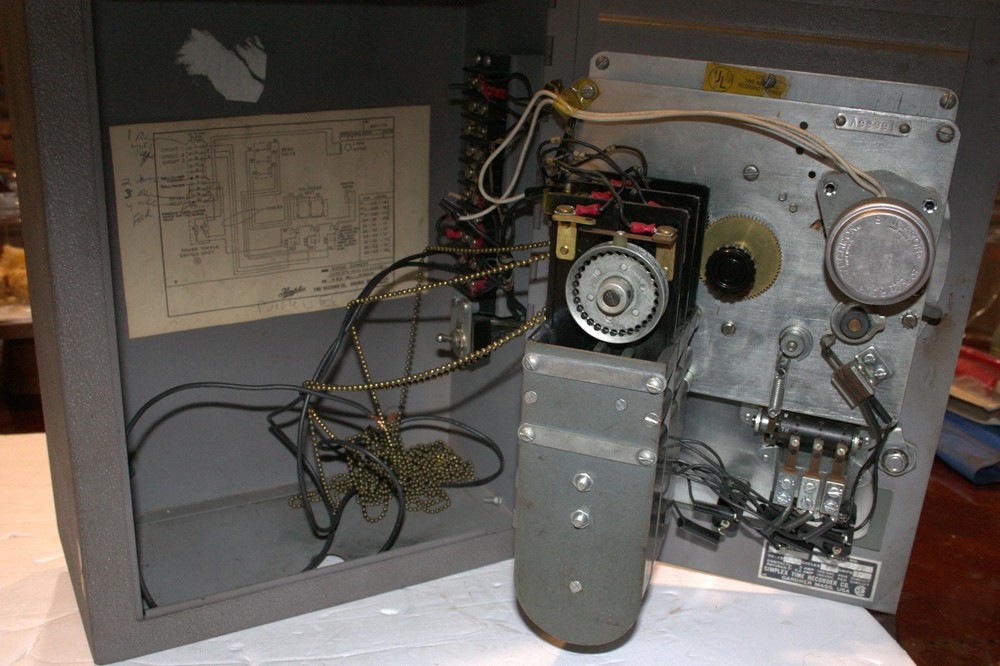 Simplex Time Recorder Clock Model No. R831