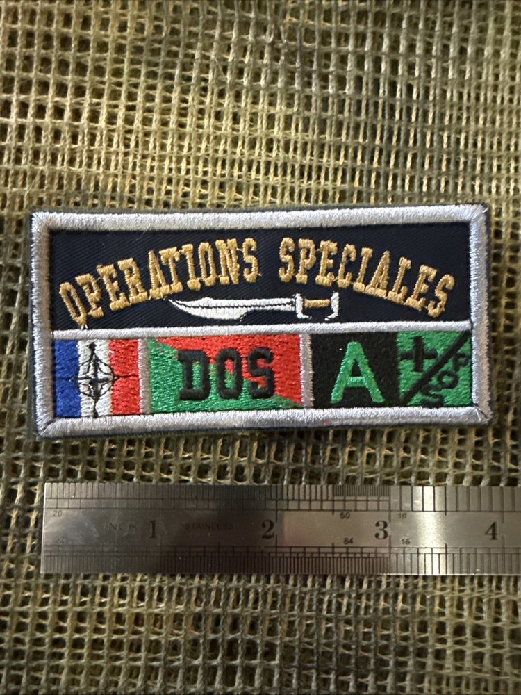 French Foreign Legion Special Operations DOS Color Patch