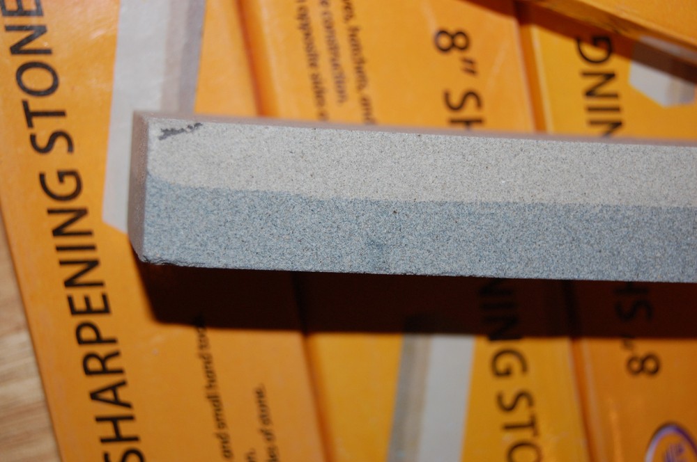 5pcs 8” sharpening stone bonded aluminum oxide see description broken chipped