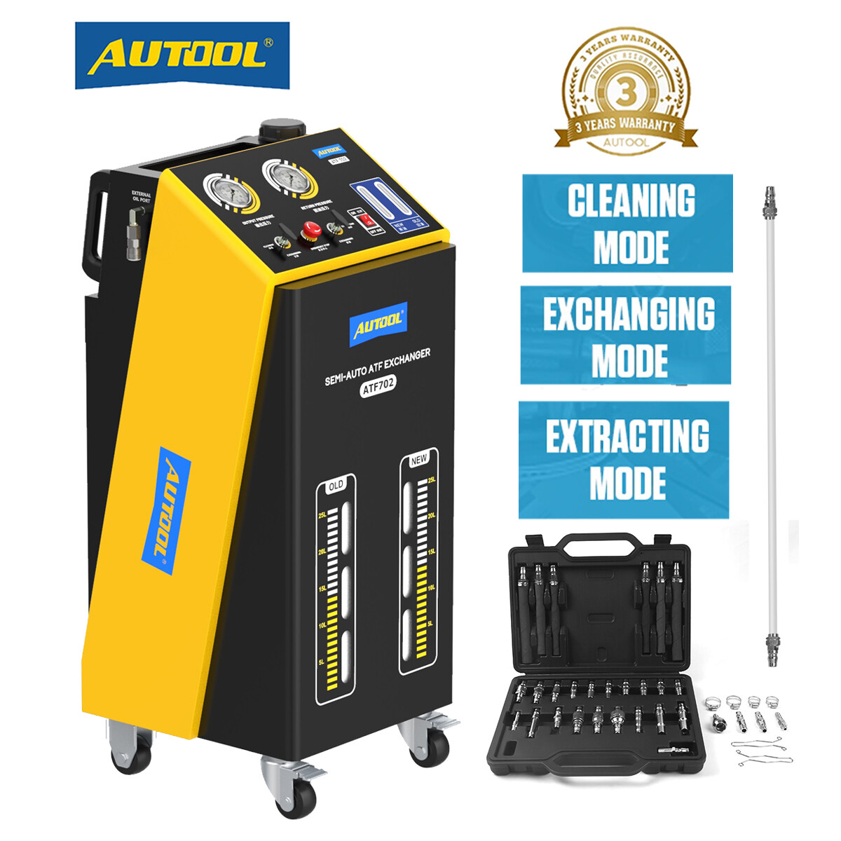 AUTOOL® ATF Exchanger Automatic Gearbox Transmission Fluid Oil Exchange Cleaning