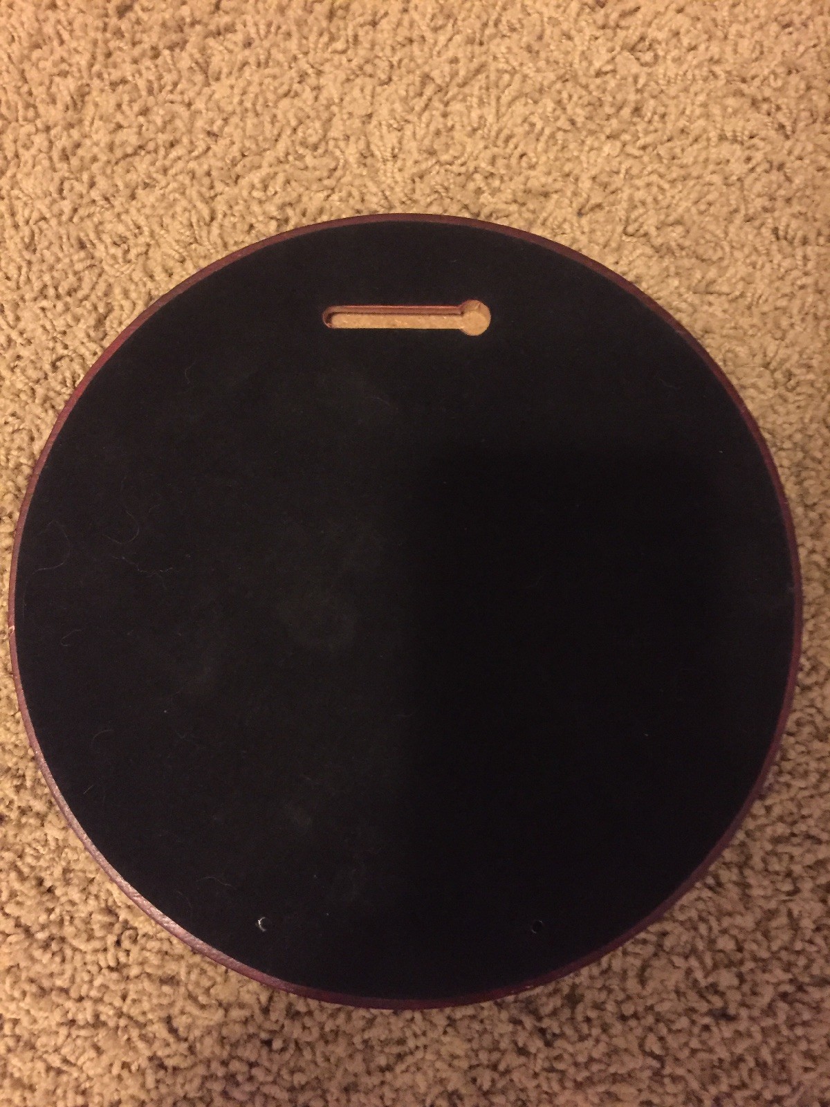 Trophy/photo Mounting Plaque Cherry 9” Circle