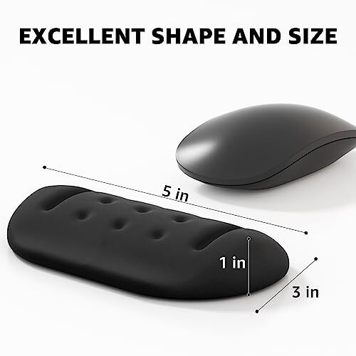 Ergonomic Memory Foam Wrist Rest Mouse Pad Wrist Support for Computer PC