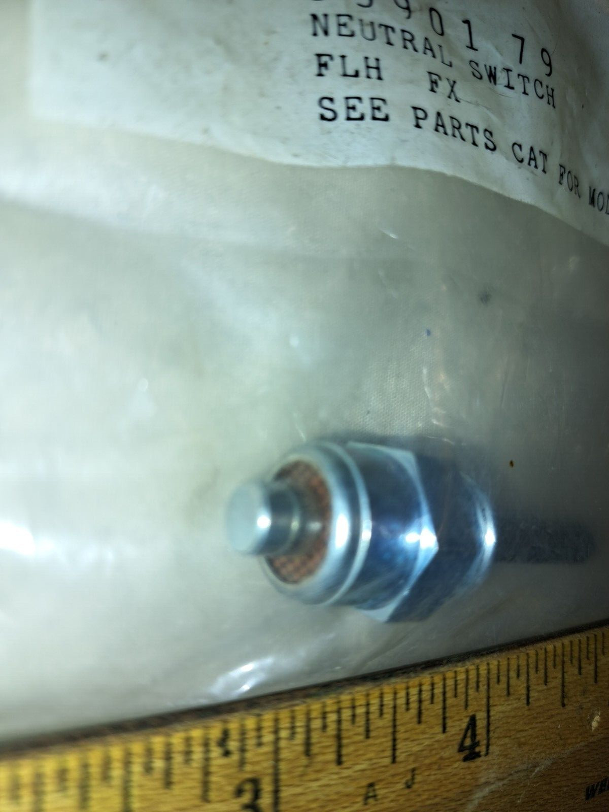 Made In USA NOS Genuine Harley-Davidson Neutral Switch #33901-79, FLH 79-84, FX