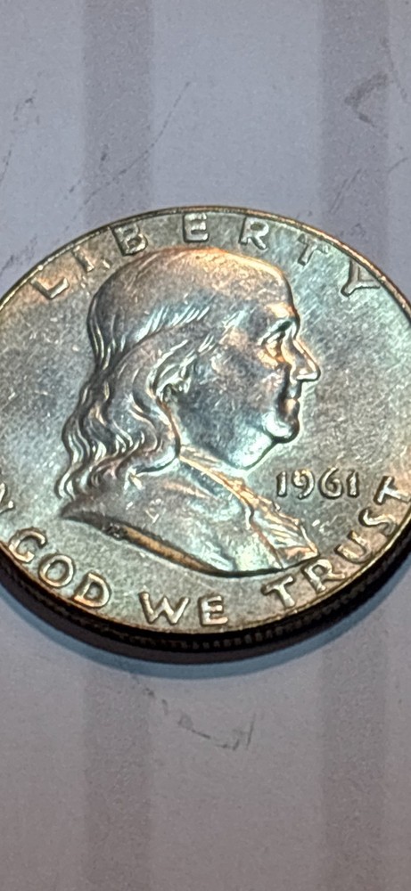 1961-D 50C Franklin Half Dollar