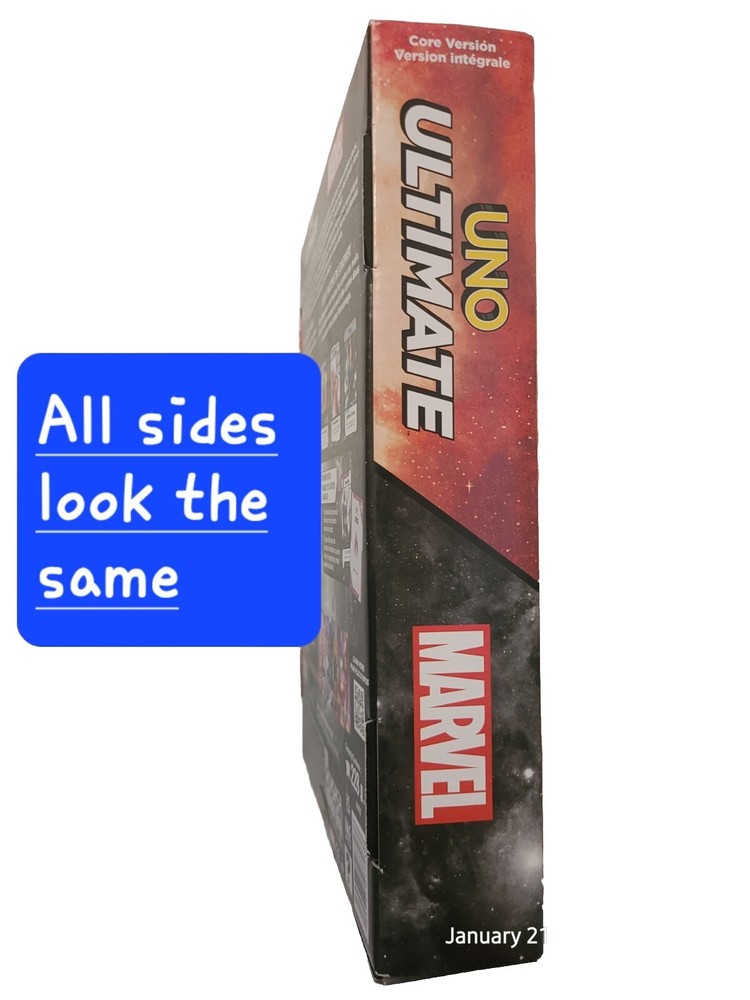 UNO Ultimate Marvel Card Game NEW 1st Edition - See Description