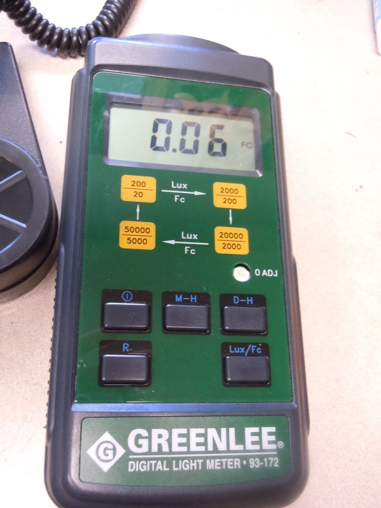 Greenlee - Meter, Light Digital (93-172), Elec Test Instruments