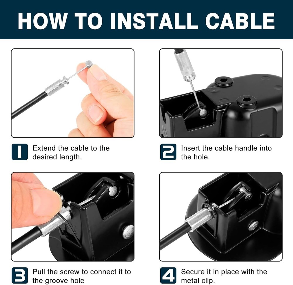 Recliner Couch Pull Handle Replacement – Heavy Duty Metal Fits Most Chairs/Sofas