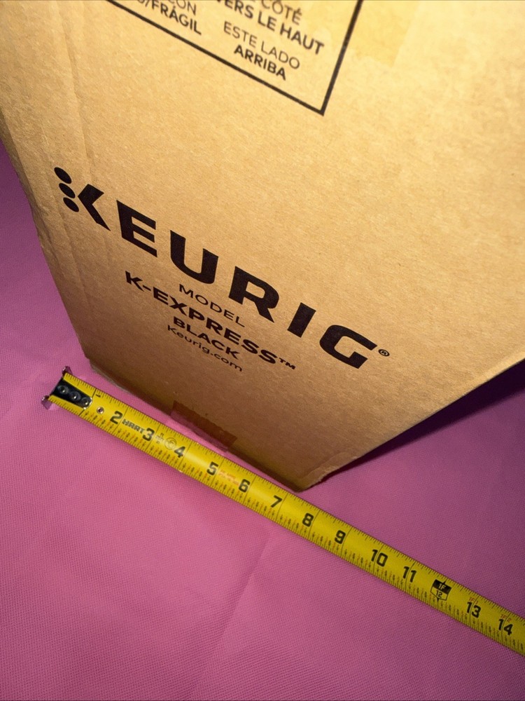 Keurig K-Express Essentials Single-Serve K-Cup Pod Coffee Maker Black