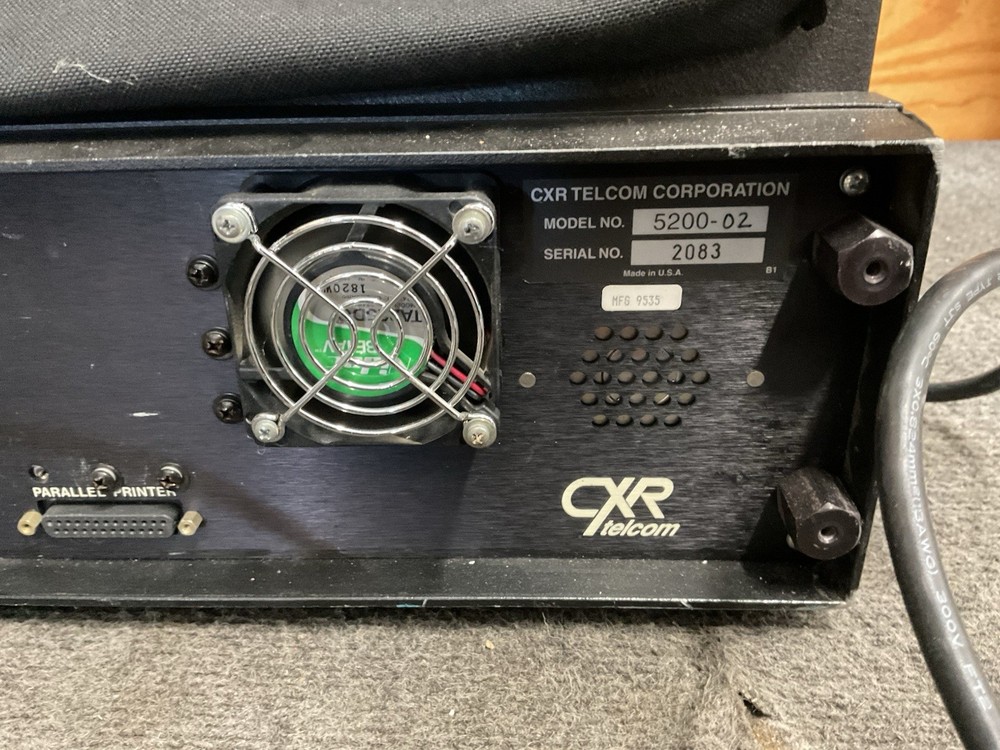 CXR Telcom 5200 Universal Transmission Analyzer