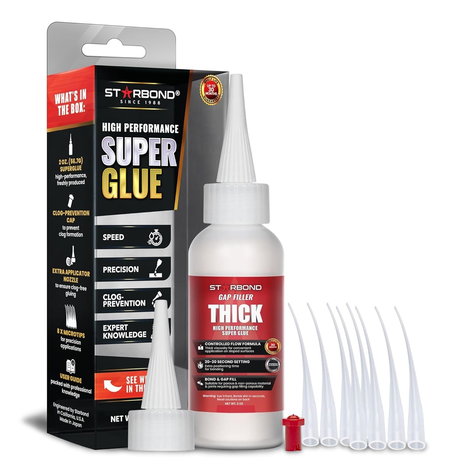 Starbond 2 oz. Thick Super Glue (Premium Cyanoacrylate CA Glue)