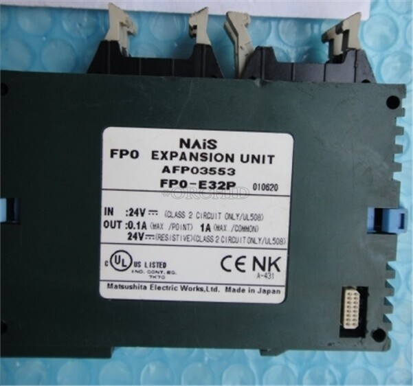 Used 1pcs Panasonic FP0-E32P Control Unit FP0E32P Tested tx