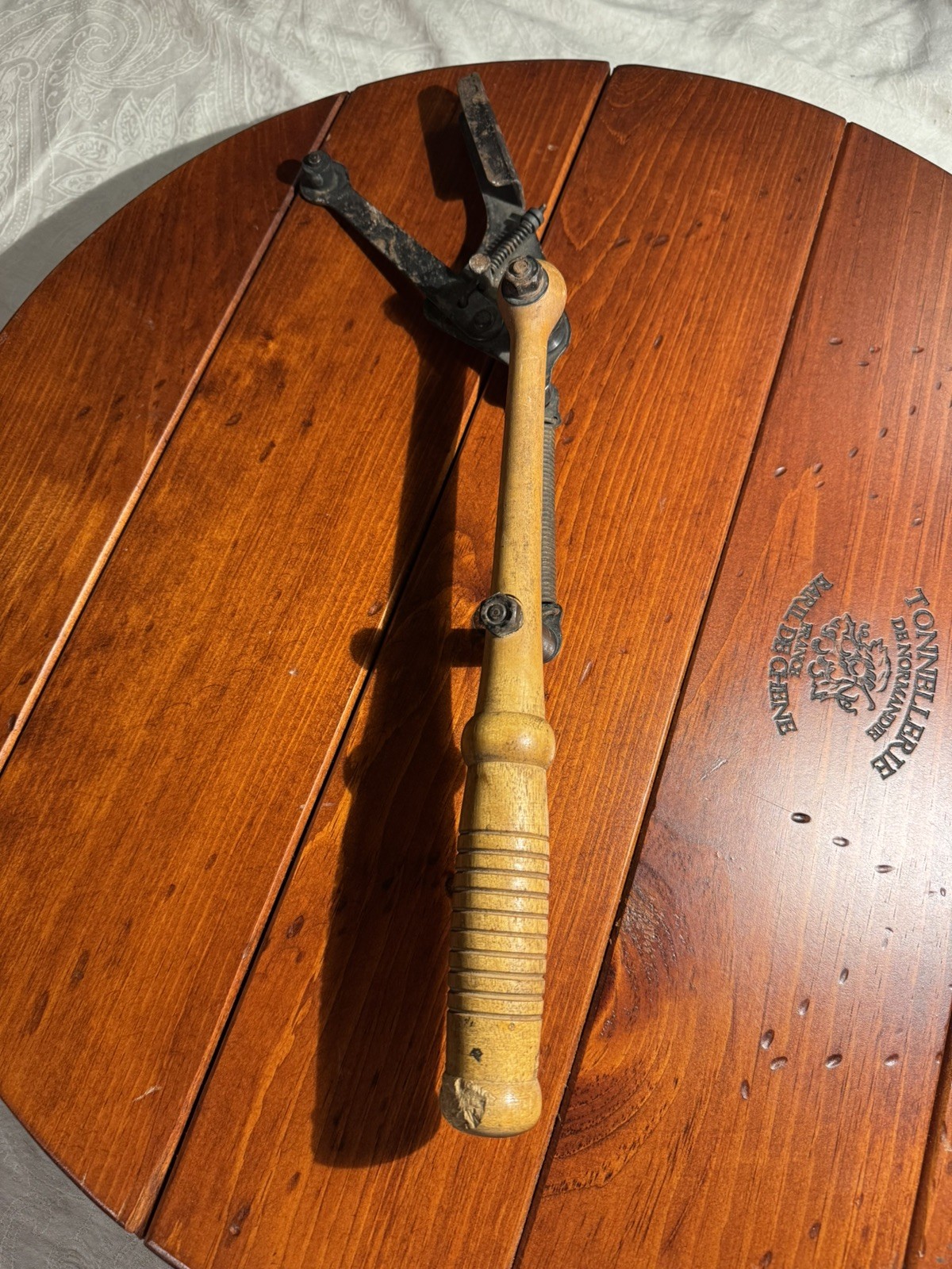 Antique Hand Thrower Clay Pigeon Target Trap Skeet Shooting Made in Japan